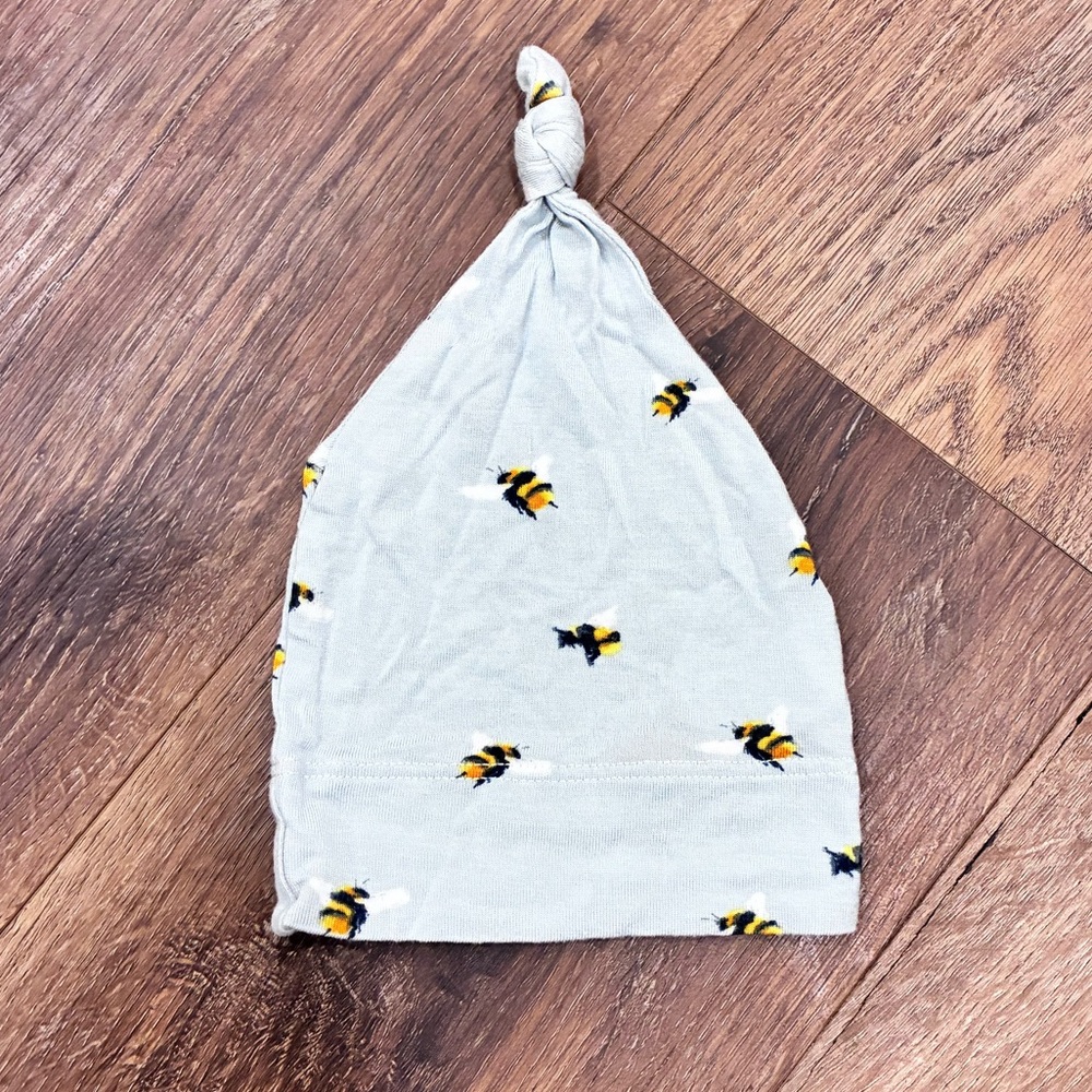 Milkbarn Bunblebee Bamboo Knotted Beanie Hat 0-3m